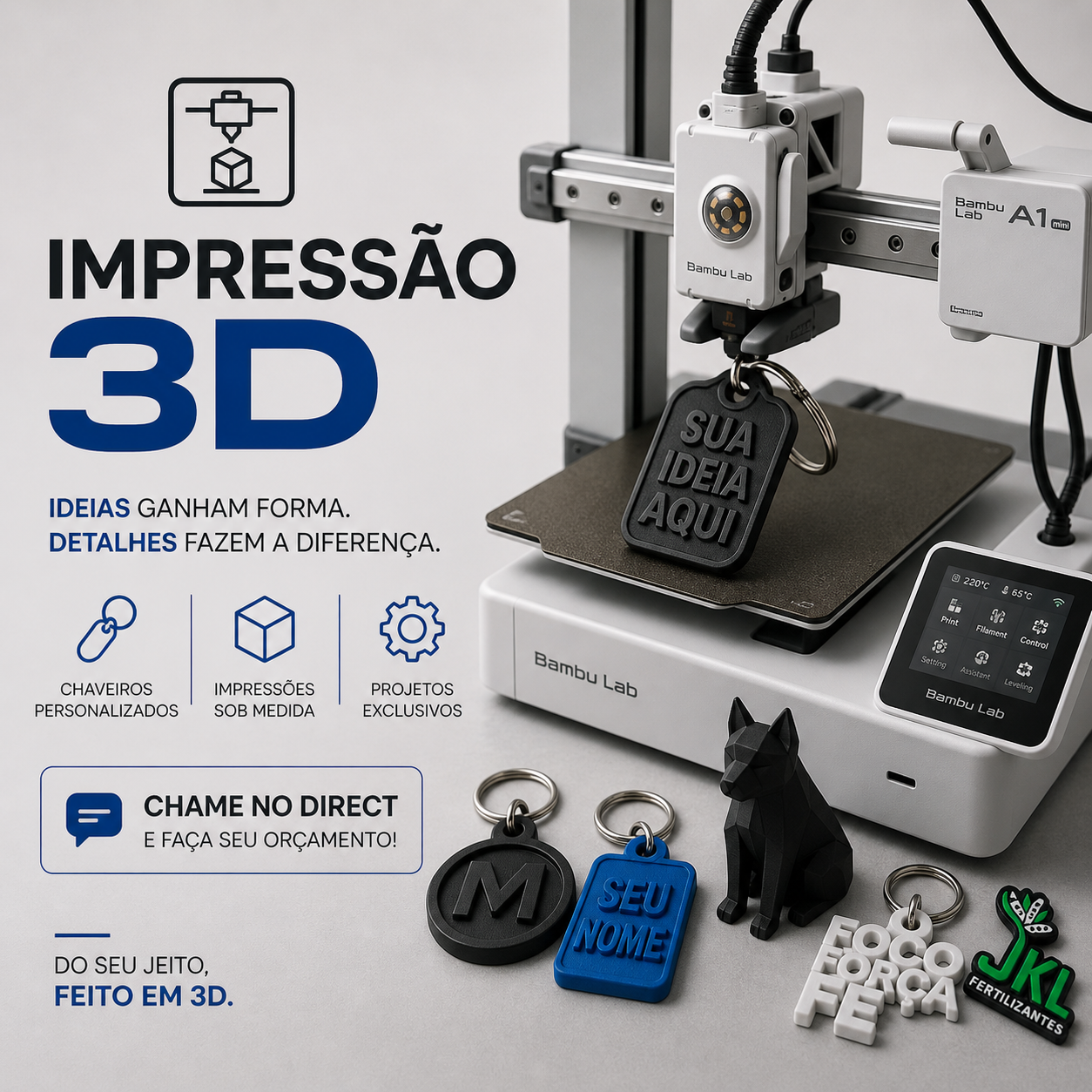Impressões 3D Personalizadas